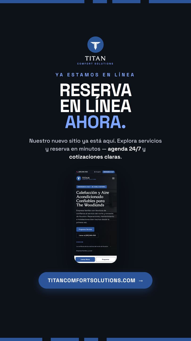 Concept — Titan site-launch Instagram story ad, Spanish