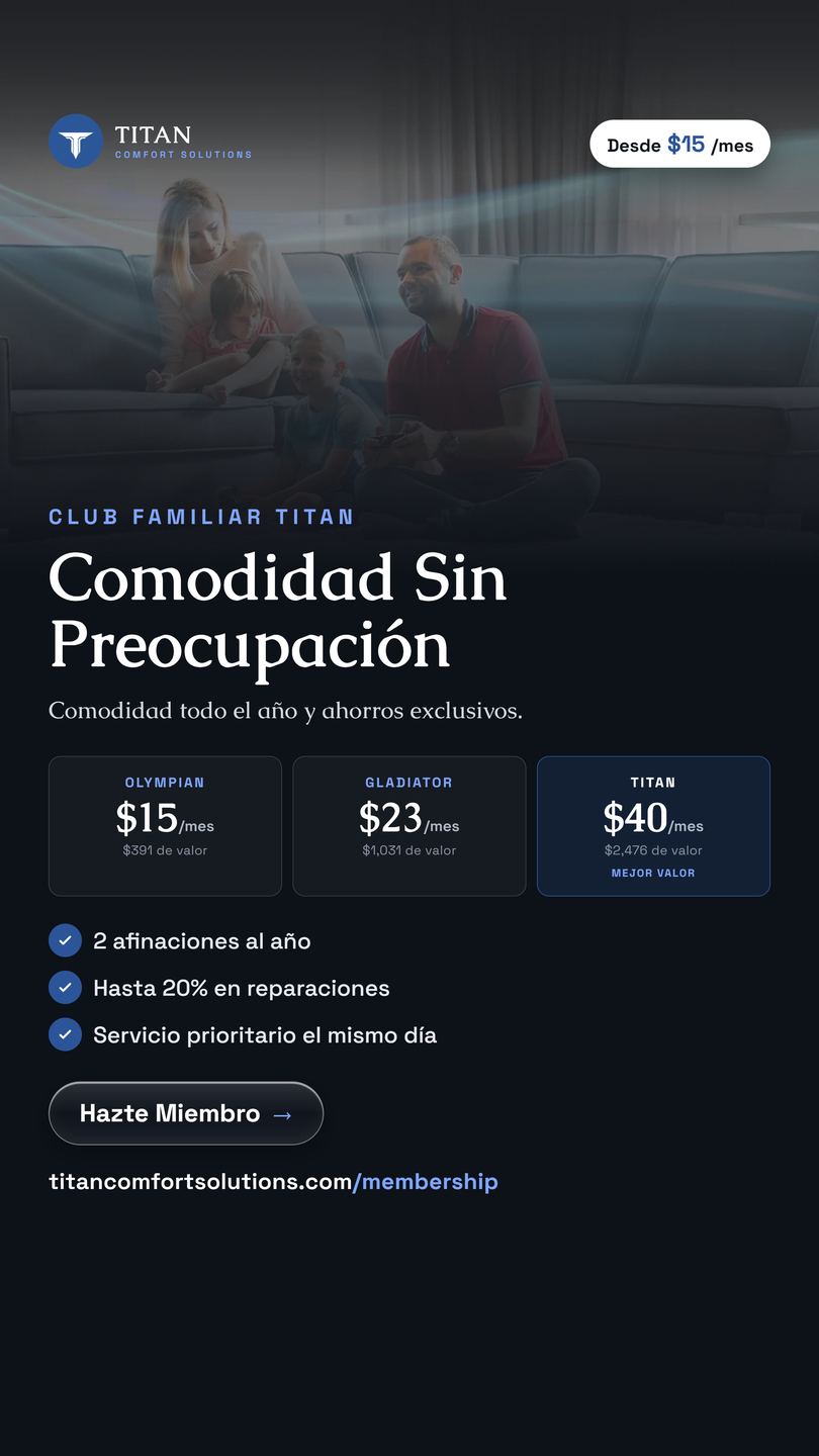 Concept — Titan membership Instagram story ad, Spanish