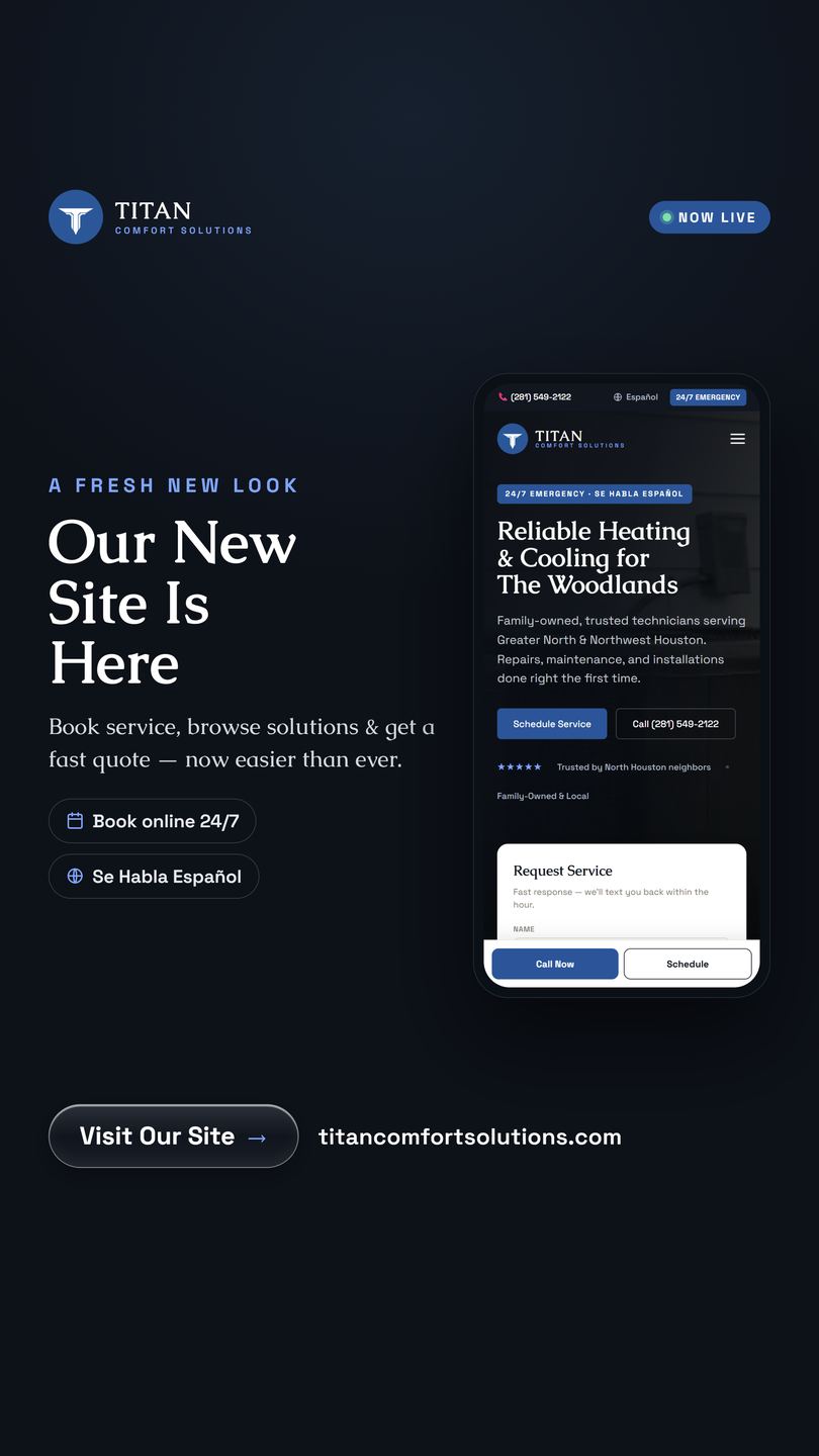 Concept — Titan website promo Instagram story ad, English
